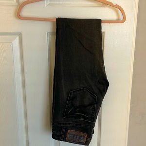 One Green Elephant black-faded skinny jeans